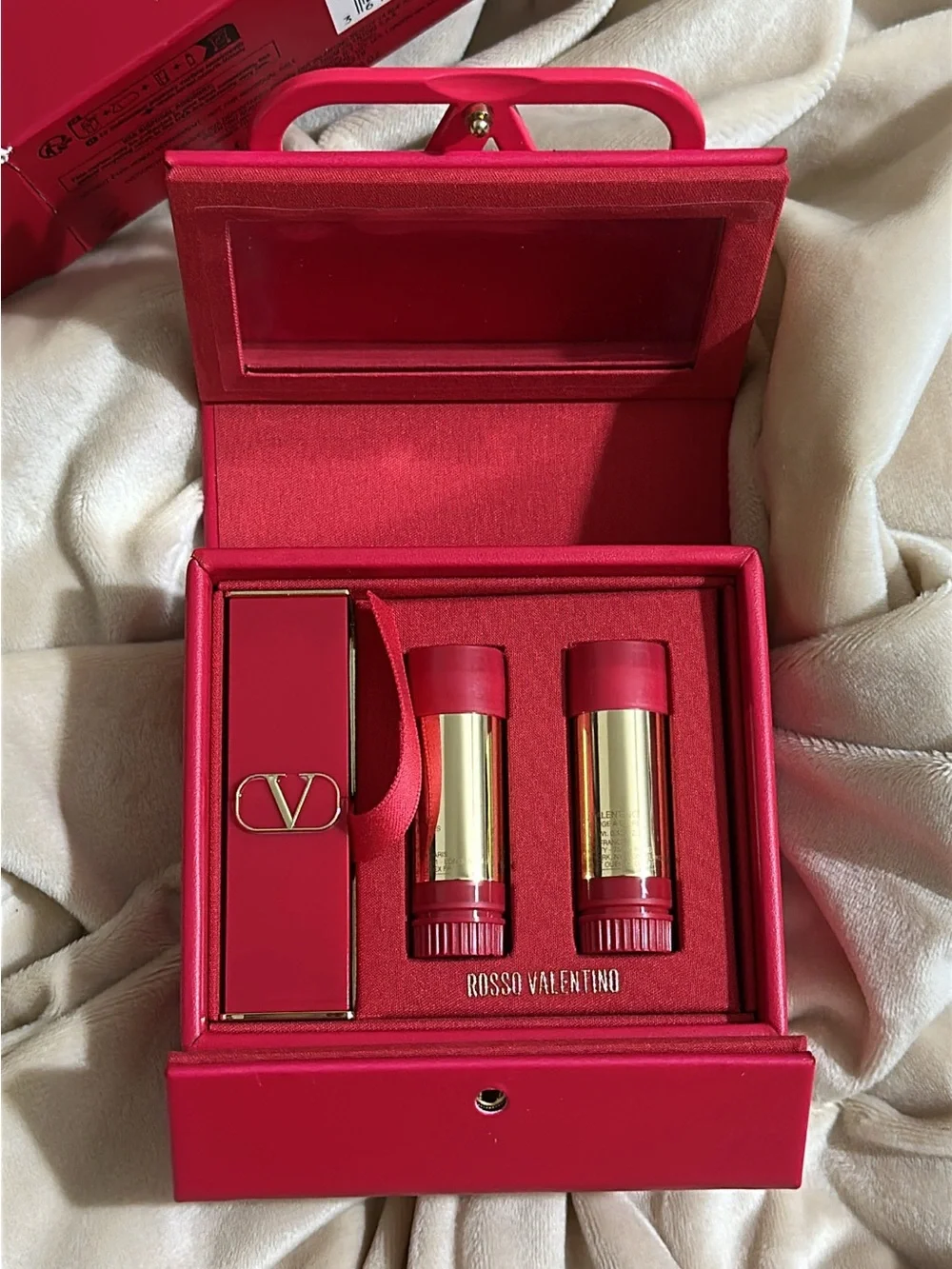 Valentino Rosso Lipstick Trio
